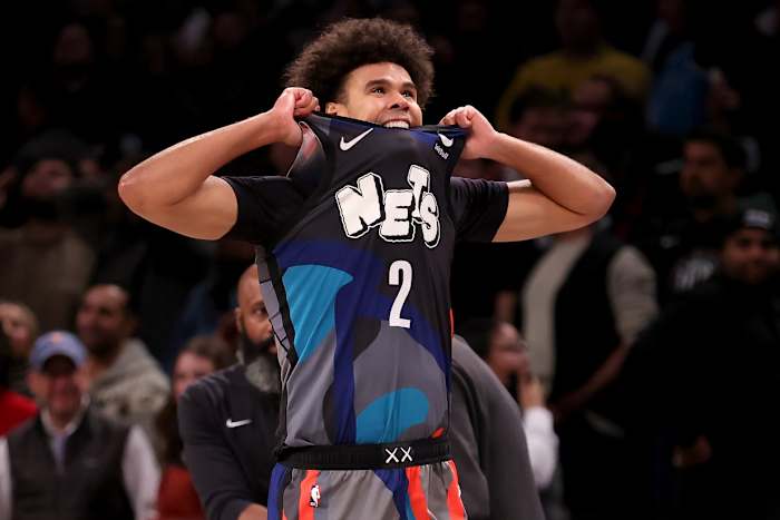 Brooklyn Nets forward Cameron Johnson